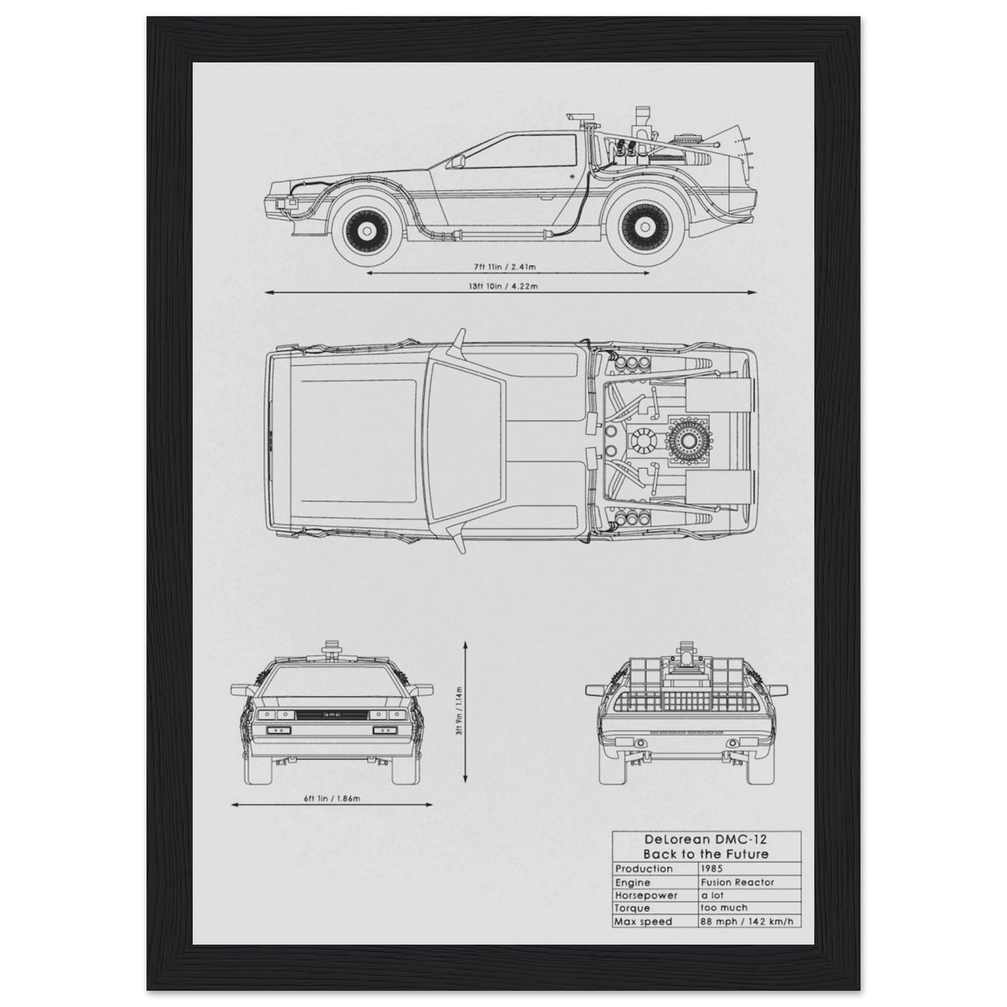 DeLorean - Time Machine - Back to the Future