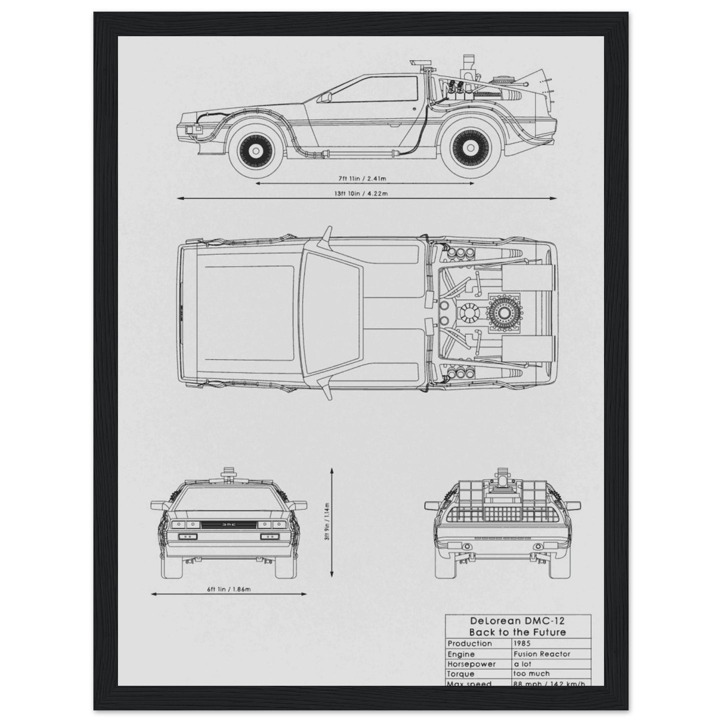 DeLorean - Time Machine - Back to the Future